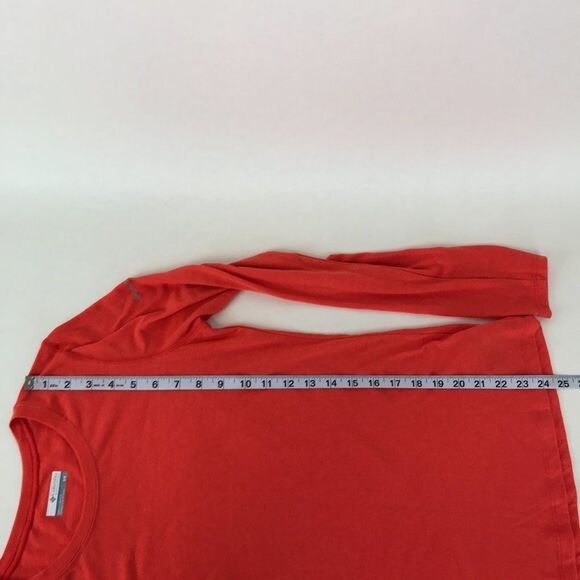 Columbia Omni-Shade Long Sleeve Tee Women's Small Crew Neck Stretch Knit Outdoor - Picture 7 of 9